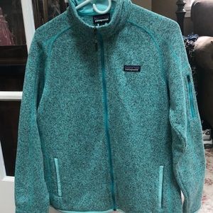 Patagonia sweater/jacket, size women’s Large